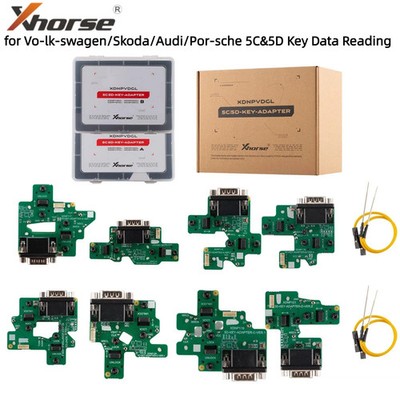 Xhorse XDNPVDGL M.Q-B 5C/5D Dedicated Adapter Set for Key Tool Plus/ Multi Prog