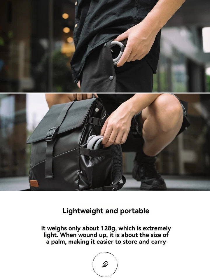 FUJING Magnetic Neck Holder for DJI Osmo360 Action Camera Cycling Vlogging - Image 4 of 4