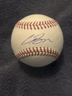 CARSON BENGE SIGNED AUTOGRAPHED OML BASEBALL JSA COA NEW YORK METS ROOKIE
