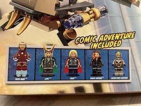 LEGO Marvel: Quinjet Aerial Battle (6869) - NEW - RETIRED - No Outer Product Box