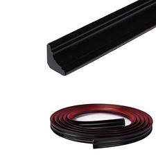 5M Black PVC Quadrant