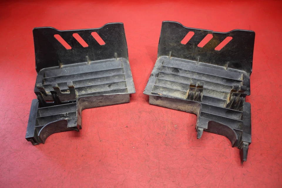 Suzuki Quadsport Z400 2003 escudo radiador izquierdo derecho protectores cubiertas 17760-07G0 Foto 4 de 4