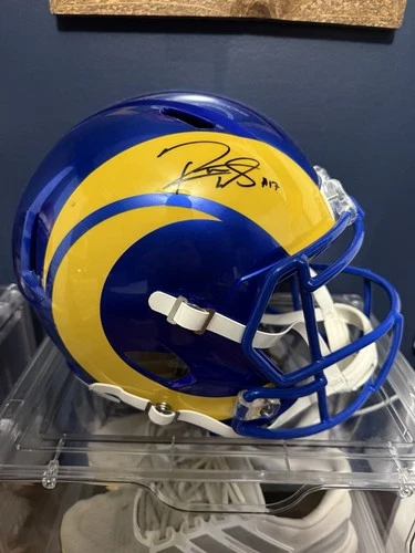 Los Angeles Rams Robert Woods Signed Full Size Helmet PSA Authenticated