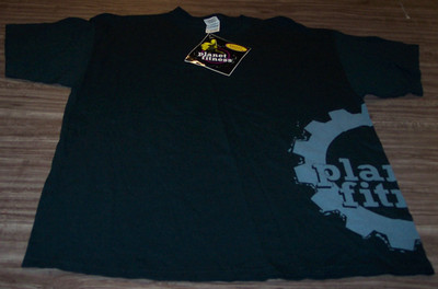 VINTAGE PLANET FITNESS GYM Workout T-Shirt XL MENS NEW w/ TAG Sticker