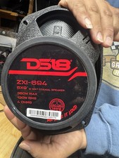 DS18 ELITE 6x9 40W 4-Ohm Full-Range Speaker Pair - Black ZXI-354 