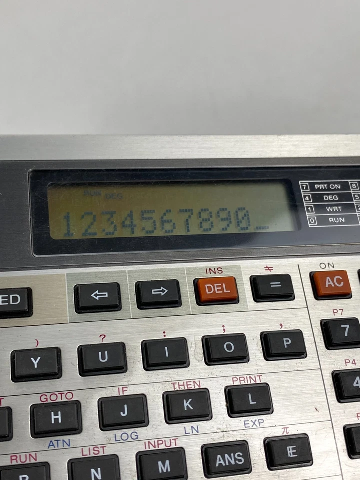 Vintage CASIO FX-802P Pocket Computer Programming Calculator - Image 3 of 4