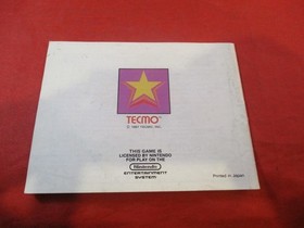 Star Force Nintendo NES Instruction Manual Booklet ONLY