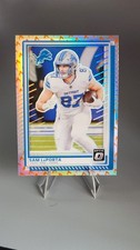 2025 Panini Donruss Optic -#196  SSP Fire Emoji Sam Laporta Detroit Lions 