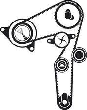 SKF Zahnriemensatz für Alfa Romeo 145 146 147 156 Fiat Brava Punto 188 1.9 JTD