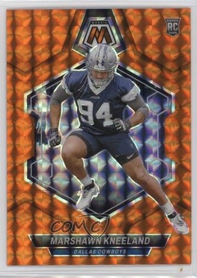 2024 Panini Mosaic Rookies Orange Prizm 75/199 Marshawn Kneeland Rookie RC 0c6