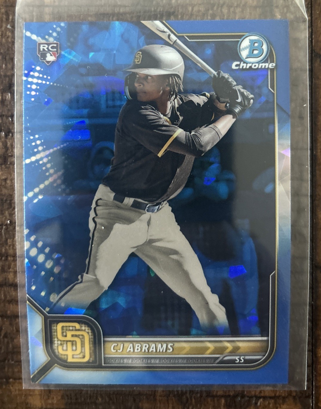 2022 Bowman Chrome Sapphire Edition - C.J. Abrams #12 (RC)