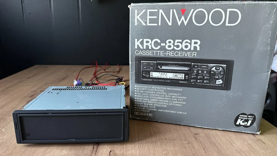 KENWOOD KRC-856R vintage pre-MASK cassette-tuner head unit - Bild 4 von 4