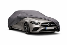 Ganzgarage Indoor Stretch Cover Carcover f&uuml;r Mercedes-Benz A-Klasse W177 Grau