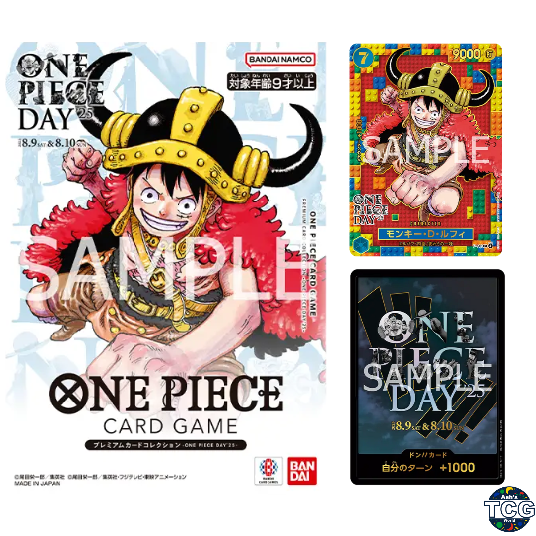 ONE PIECE DAY'25 Limited Premium Card collection Promo Luffy