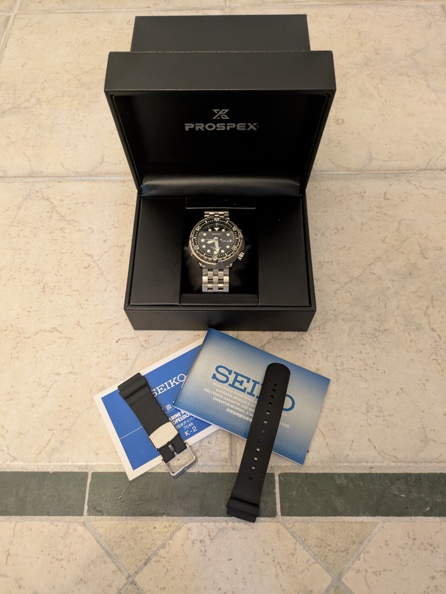 Seiko Prospex Marinemaster (Tuna) SBBN045 - 300m Black Divers