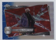 2025 Topps Chrome WWE Red & Blue Refractor Edris Enofe #94 m9e