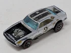 Vintage Hot Wheels Redline 1969 HEAVY CHEVY CAMARO Chrome Club Car
