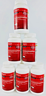 Amazon Basic Acetaminophen Extra Strength 500mg  *EXP 02/2028* 6PK