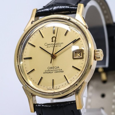 *Vintage 1973* OMEGA Constellation Cal.1011 Automatic Chronometer Gold 34mm Mens