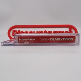 Intellivision Game TRON: DEADLY DISCS - CGC GRADED 9.6 A++ NEW & Factory Sealed!