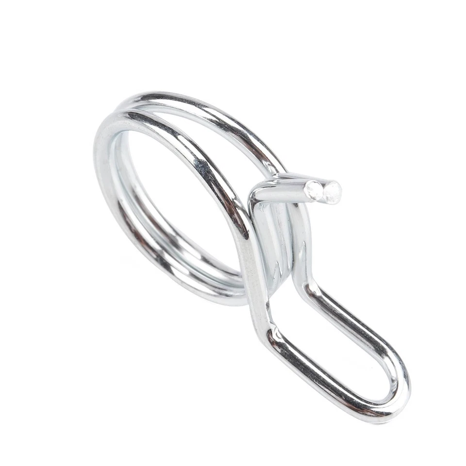 New Practical Spring clamps Double Wire Fuel Line Hose Set Stainless steel Tube - Image 4 of 4