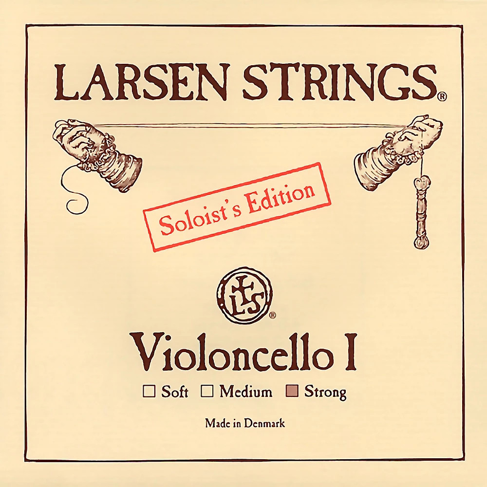Larsen Strings Soloist Edition Cello A String 44 Size Heavy Steel Ball End 8690₽