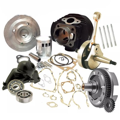 Set Änderung Zylinder 130 DR KT00015 Kurbelwelle Glocke Für Piaggio Ape