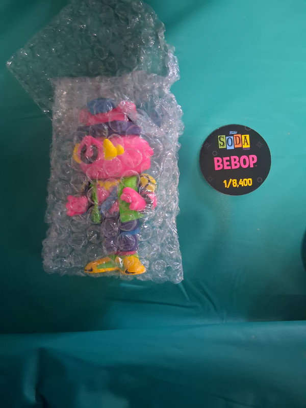 Funko Soda TMNT Bebop Blacklight LE 1600 Shop Exclusive Mutant Ninja Turtles