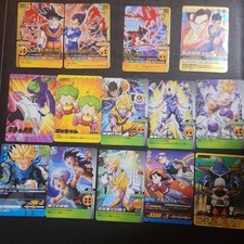 Bandai Dragon Ball Data Carddass Goku Vegeta 14 Card Lot Collection