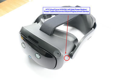 HTC Vive Focus Vision Left Side Power Button / Power Cable Disconnect Board