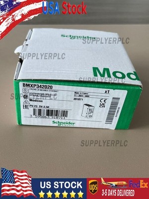 Schenider BMXP342020 / bmx p 342020 ; CPU340-20 Modbus  US Free TAX