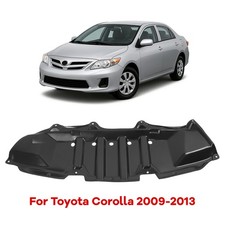 Black Front Under Engine Splash Shield Cover For Toyota Corolla 2009-2013 2012 Black Front Under Engine Splash Shield Cover For Toyota Corolla 2009-2013 2012