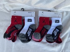 Jordan Toddler Lightweight Ankle Socks 6-Pack For Toddler 3-4 Years 2 Packs