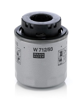 W 712/93 MANN FILTER Ölfilter für AUDI,BYD,LIFAN,SEAT,SKODA,VW,VW (FAW)