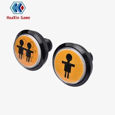 LED Illuminated Push Button with Micro Switch for Basketball Machine Arcade 1P2P