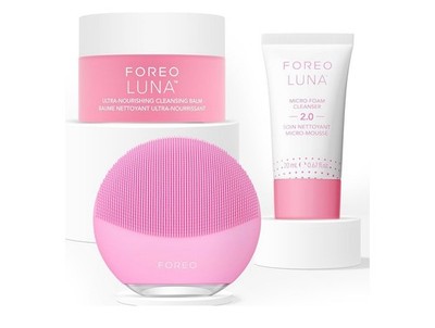 Foreo LUNA Mini 3 Skincare Bundle | Cleansing Brush, Foam & Balm | New & Sealed