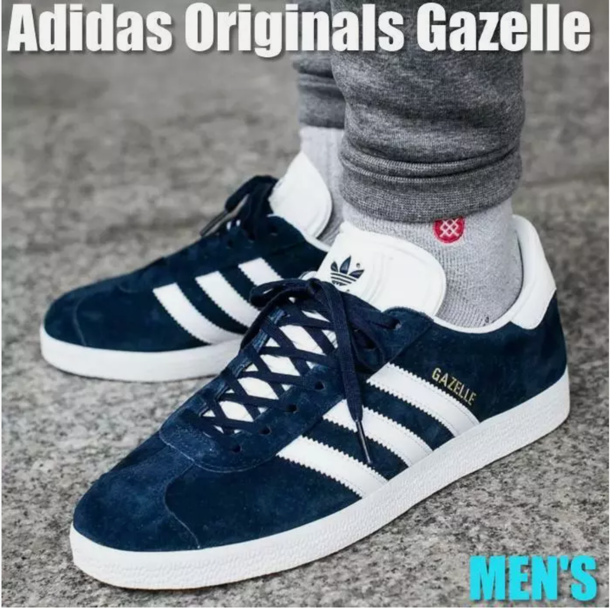 adidas gazelle silver green womens adidas Gazelle (Black/White) 9 main image 0