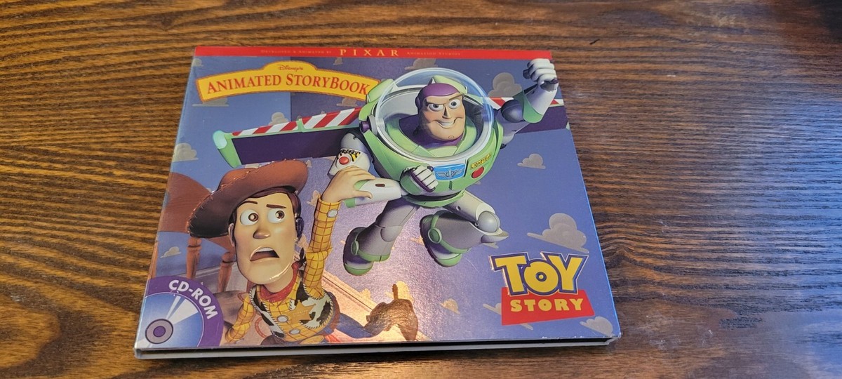 Disney's Toy Story Animated Storybook CD-ROM PC Game + Program