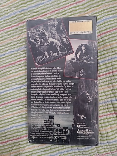 King Kong VHS 60 Year Anniversary VHS Collector’s Edition NEW SEALED - Picture 3 of 6