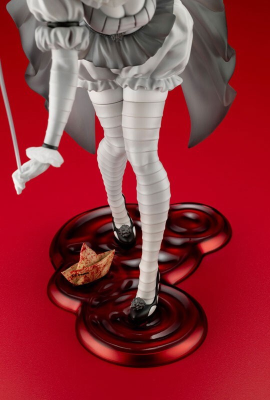 Kotobukiya] HORROR Bishoujo IT/It Pennywise (2017) Monochrome Ver