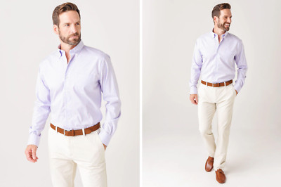 Peter Millar Crown Ease Platte Sport Stretch Button Up Shirt  Sz XXL 2X Check