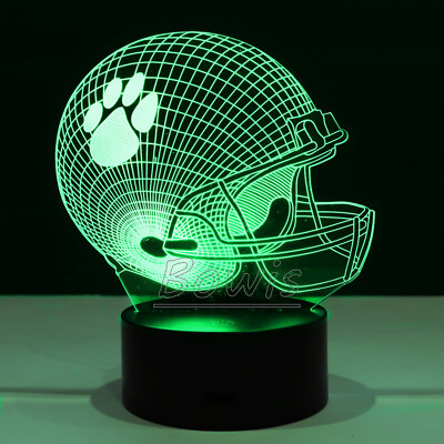 clemson football helmet lamp University LightHeaded Celebrate your Clemson University spirit all year round with this versatile Clemson Wreath/Helmet Burlee Clemson Tigers College Football Helmet