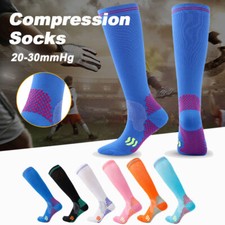 3 Pair Compression Socks for Women Men Circulation Wide Calf Compression Socks