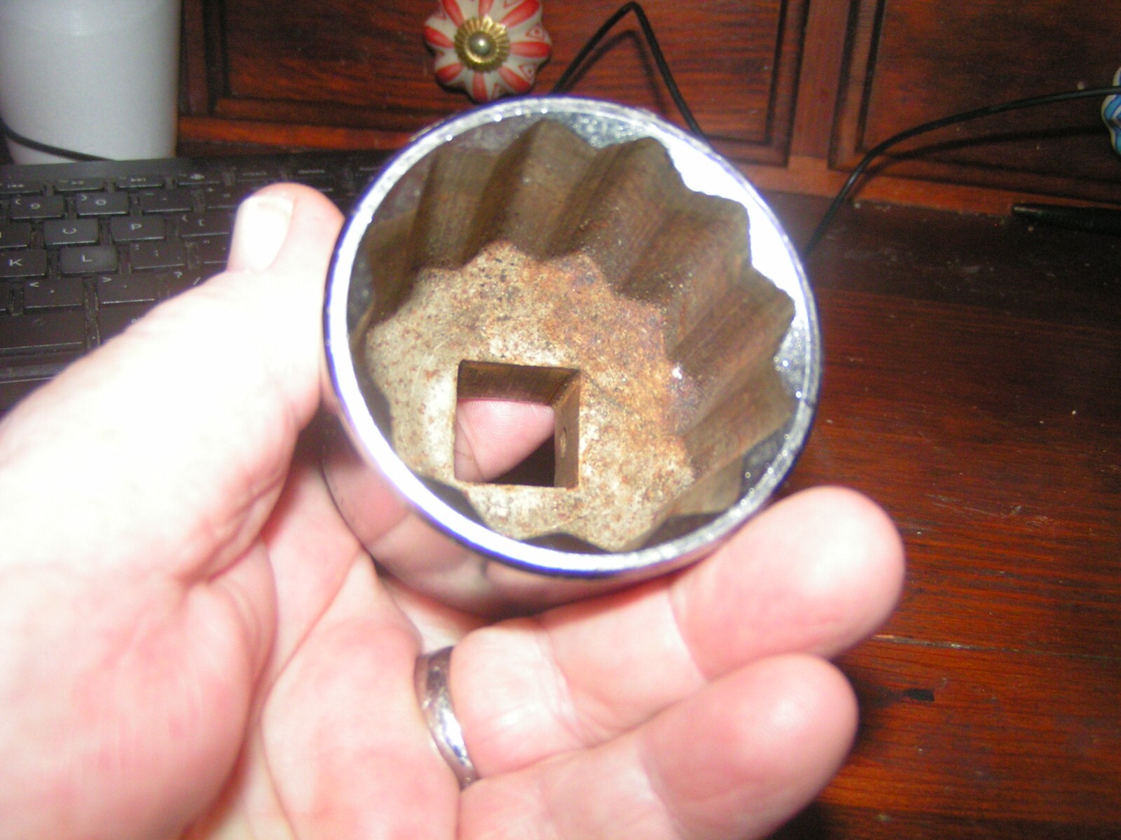 Craftsman socket tool Size 1 7/8 " 3/4 drive Harley Trans nut Heavy