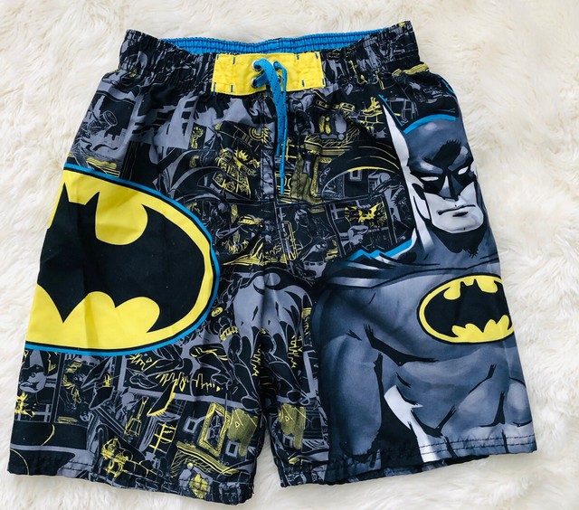 boys yellow swim trunks