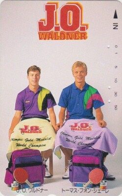 TC JAPAN SPORT PING PONG - JO 88 SEOUL WALDNER SCHELET TABLE TENNIS JAPAN pc