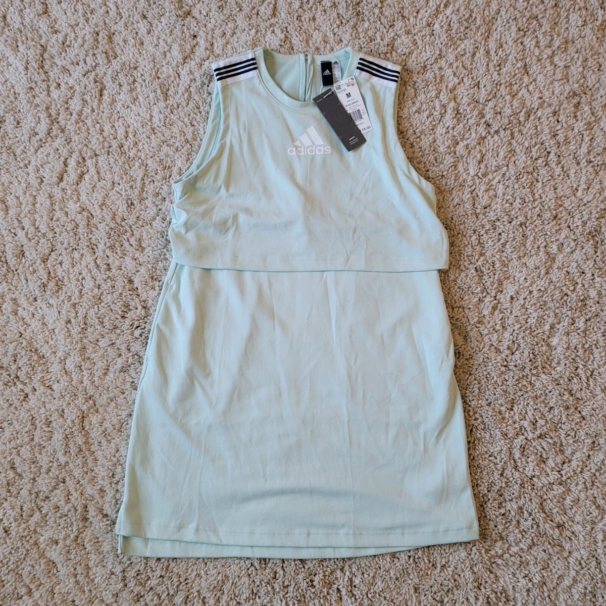 mint green adidas dress adidas Tee Dress Hi-Res Green
