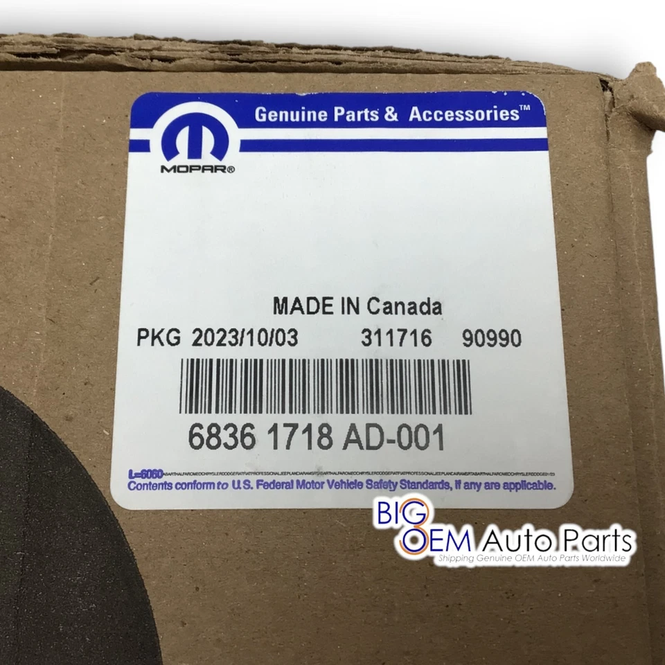 Ram 2500 3500 2019-2023 lado del pasajero LED luz trasera oscura 68361718AE Foto 4 de 4