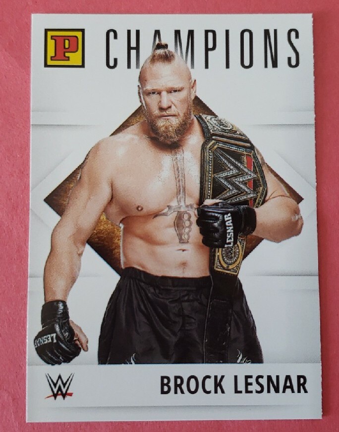 WWE CARD 2022 PANINI DEBUT EDITION BROCK LESNAR #141 WWE SUPERSTAR