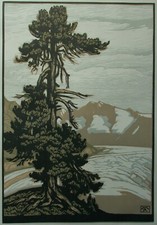 Marie Rolle (1865-1942) Arve am Glacier 1927